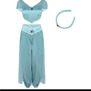 Blue Princess Costume Set XL New